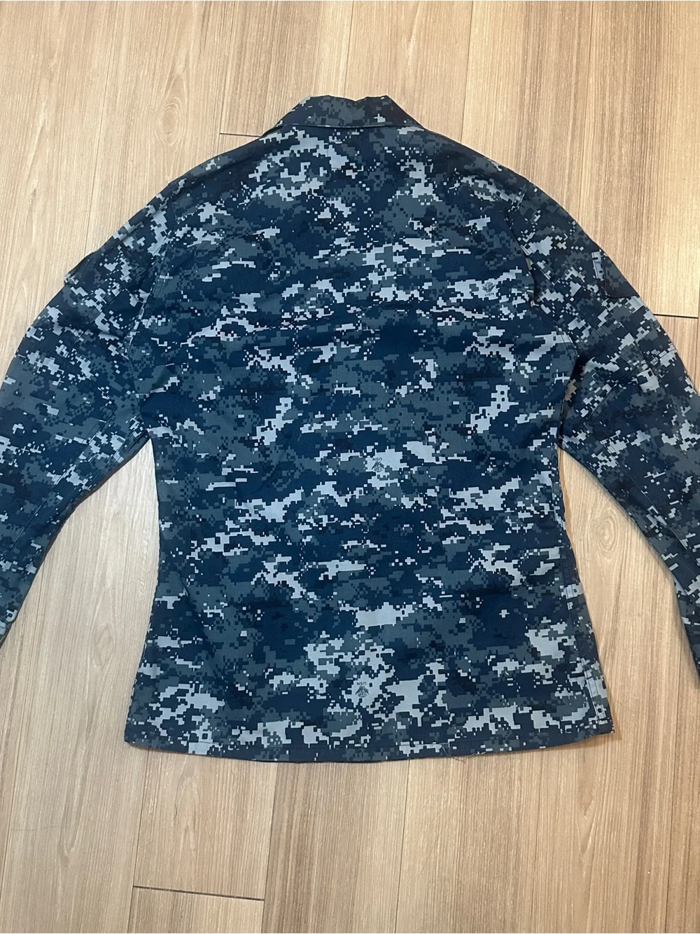 Vintage US NAVY NWU Blue Digital Camo Blouse - Picture 6 of 6